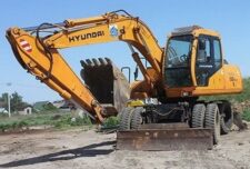 Hyundai Robex W130 kotrógép – alkatrészek és komponensek