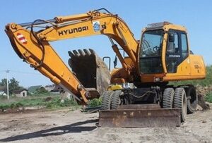 Hyundai robex w130 kotrógép – alkatrészek és komponensek