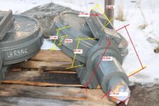 Irányító kerék Idler Liebherr R914 C – 12 méretben, megadott paraméterekkel