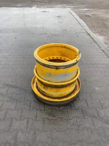 Volvo l180 homlokrakodó kerék, sárga, használt