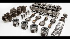 Kubota Motor Alkatrészek – Komplett Készlet: Főtengely, Hajtórúd, Dugattyúk, Gyűrűk, Hengerfej, Csapágyak
