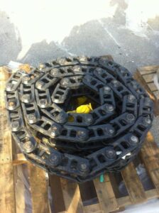 Caterpillar 319c lánctalpas kotrógép lánc