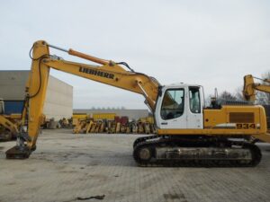 Használt liebherr r934 kotrógép