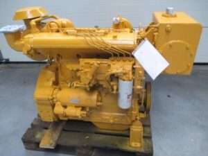Caterpillar 3304 sárga motor