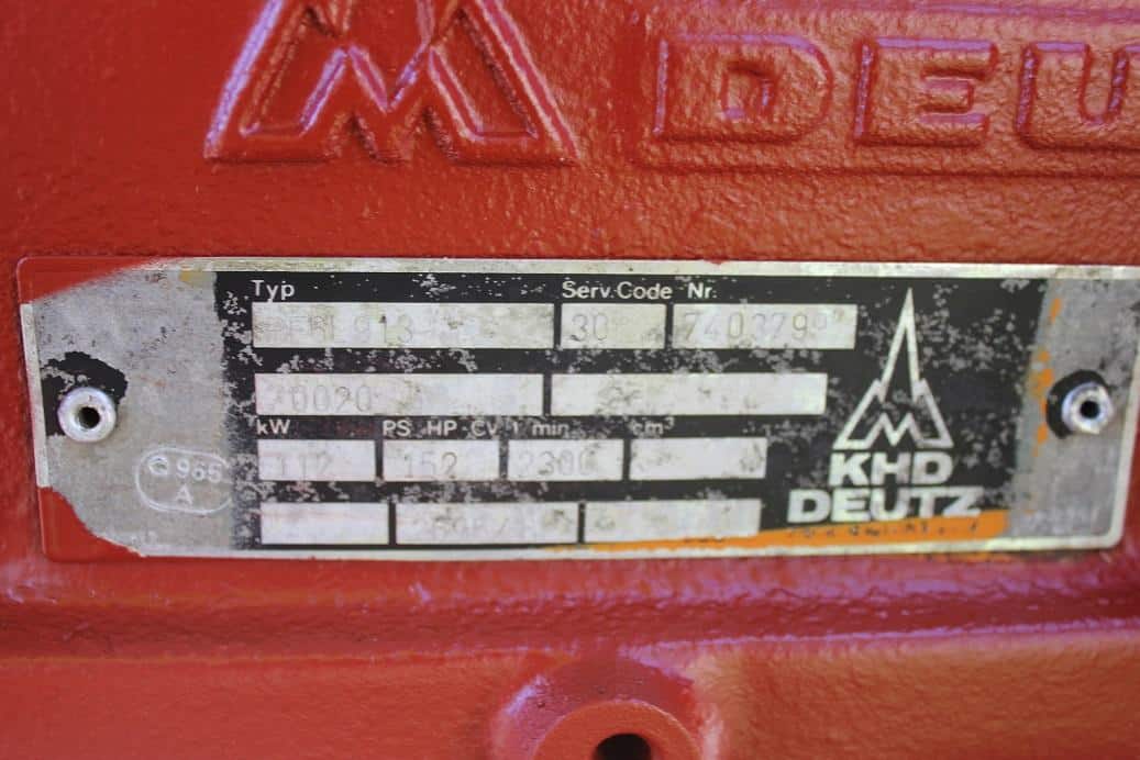 Motor Deutz BF6L913 felújított – 15 kW