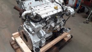 Deutz bf4m1012 motor, jó állapotban