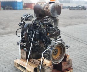 Komatsu saa6d102e-2 motor, használt