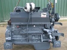 Komatsu S6D125E motor – felújított