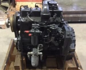 Komatsu wb93r buldózer-rakodógép motor