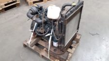 Kubota D1105 18LE motor használt, hűtővel és olajszűrővel