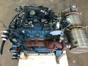 Kubota v2403 dízelmotor 65 le 2400 rpm