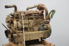 Volvo TD50B motor, használt