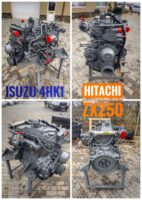 Isuzu 4HK1 motor Hitachi ZX250 kotrógéphez