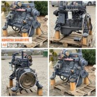 Komatsu SAA6D107E motor használt – Royal Dru