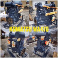 Komatsu SAA6D125E motor Komatsu WA470 homlokrakodóhoz