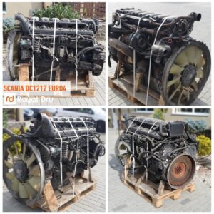 Scania dc1212 euro 4 motor, használt