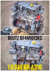 Használt deutz bf4m1013ec motor liebherr a316-hoz