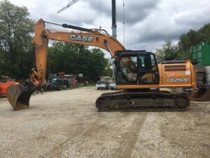 Case cx250d kotrógép – alkatrészek