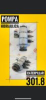 Caterpillar 301.8 hidraulikus szivattyú