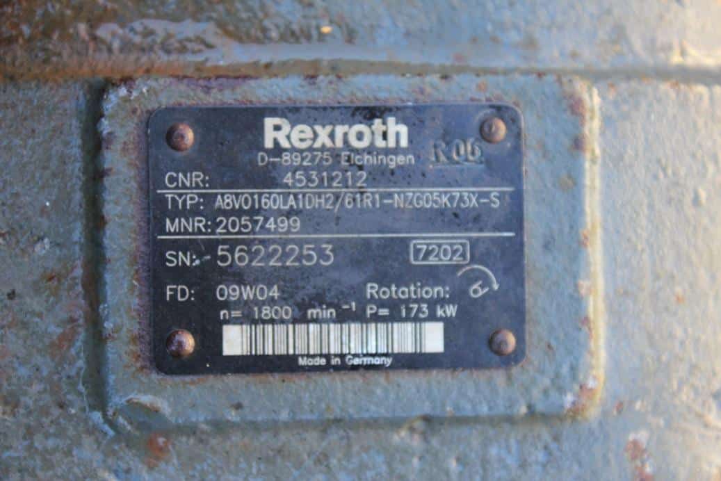 A8V0160 Hidraulikus szivattyú OK RH 12,5-hez