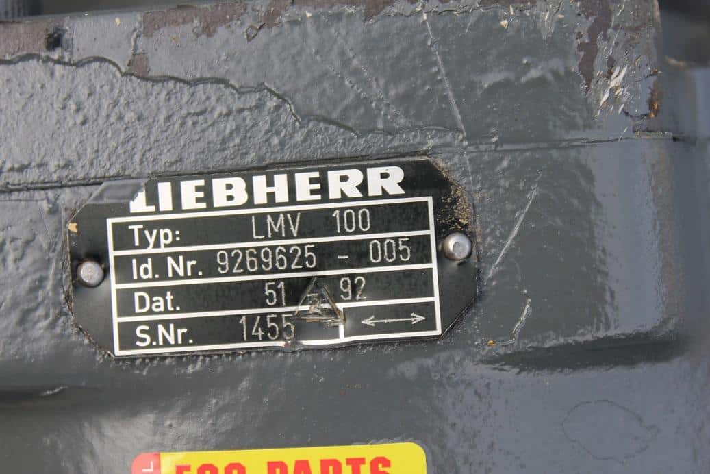Liebherr LMV 100 hidraulikus szivattyú