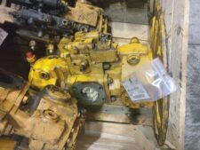 Sárga hidraulikus szivattyú építőgéphez, kompatibilis Liebherr R902-vel