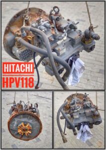 Hitachi hpv118 hidraulikus szivattyú zx225-höz