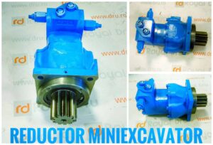 Reduktor mini kotró takeuchi tb016