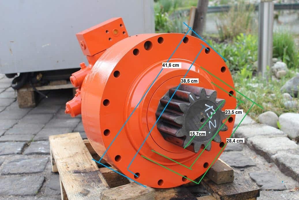 Forgató reduktor Atlas 2005 kotrógéphez – M 11 modell