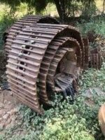 Lánctalp Hitachi EX100-EX200 kotrógépekhez – Használt állapot