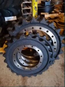 Lánckerék minikotróhoz, takeuchi tb135