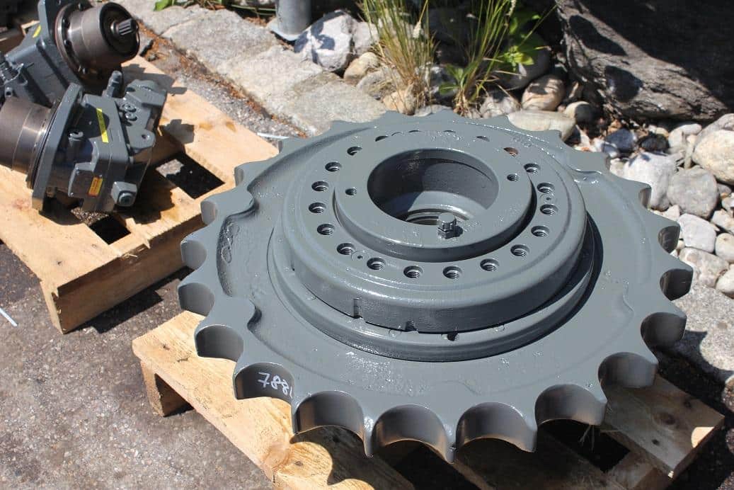 Hidromotor végáttétel Case 788 LC kotrógéphez