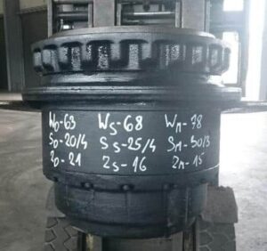 Volvo ec450 kotrógép végáttétel
