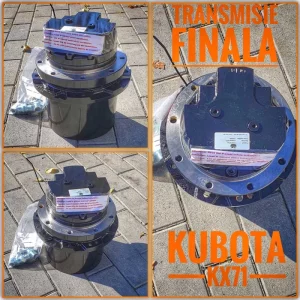 Kubota kx71 végáttétel