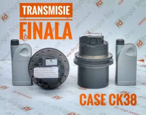 Végáttétel case ck38 minikotróhoz