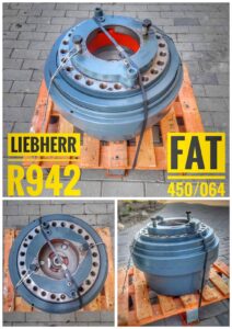 Liebherr r942 fat 450/064 végáttétel