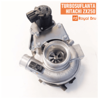 Hitachi ZX250 turbófeltöltő – Royal Dru