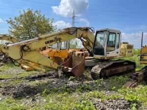 Liebherr r912 hd kotrógép bontás