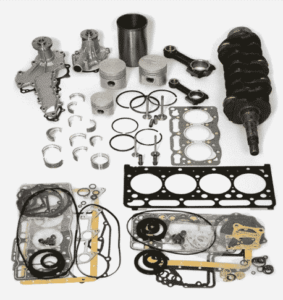 Yanmar motor komplett alkatrész készlet
