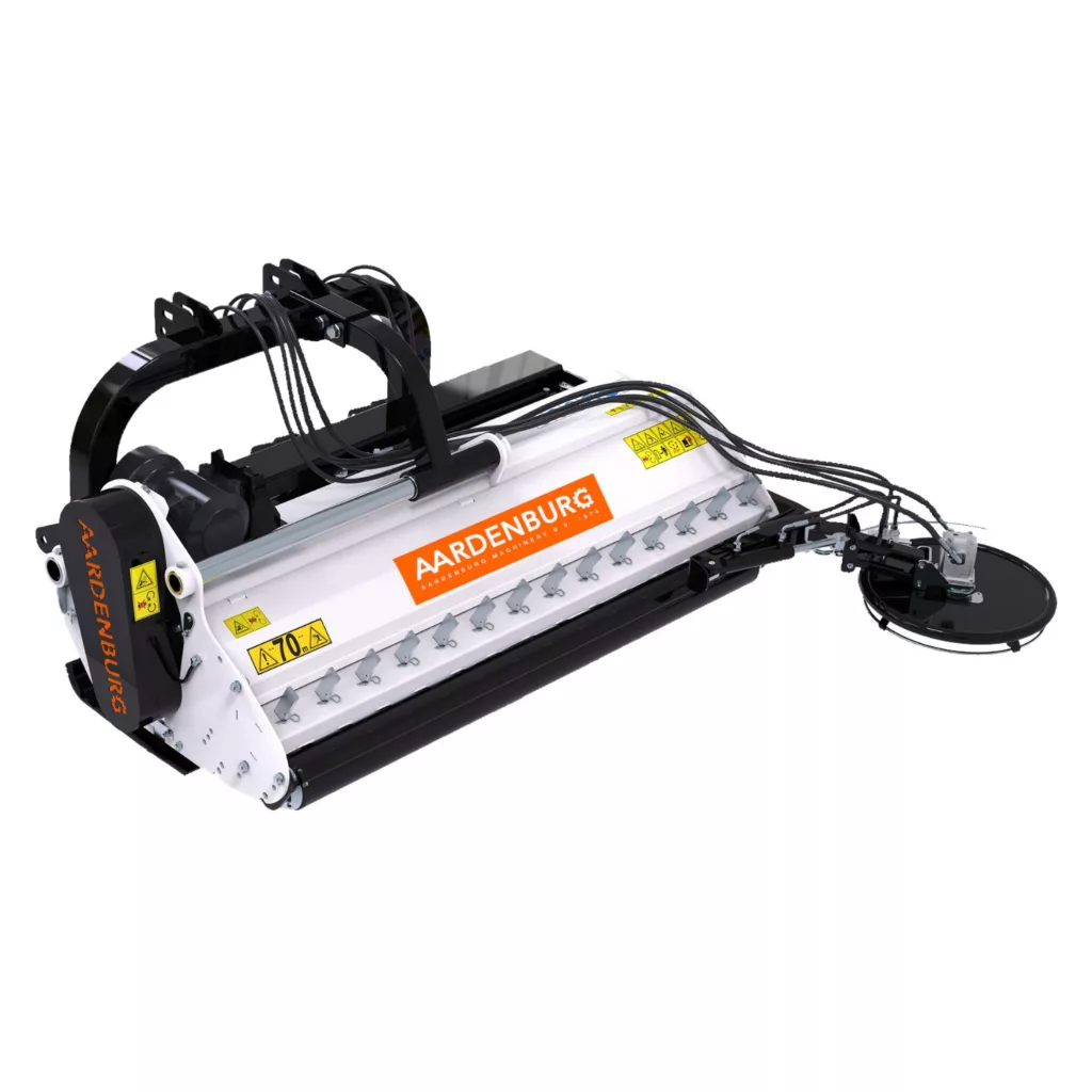 Növényi hulladék aprító hidraulikus mozgatással Aardenburg Alpha XL Super Disc Henger 2.4M