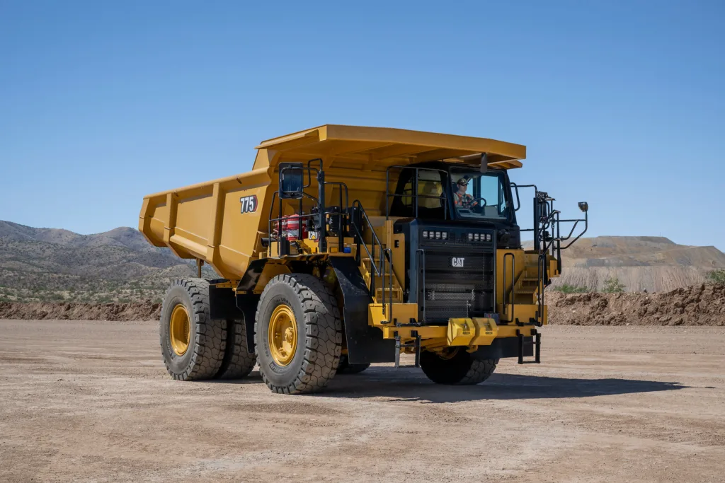 Cat 775 terepjáró teherautó – caterpillar modell, autonómiára kész 10 Cm20230821 82e61 4b11a
